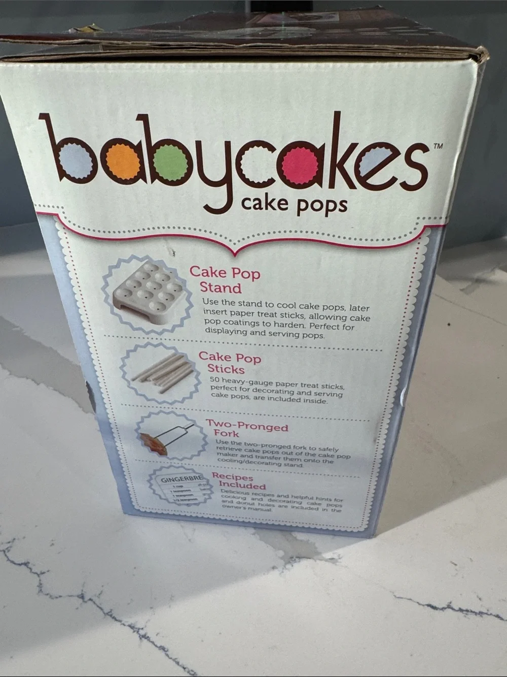 NWT! Babycakes - Purple Cake Pop Maker